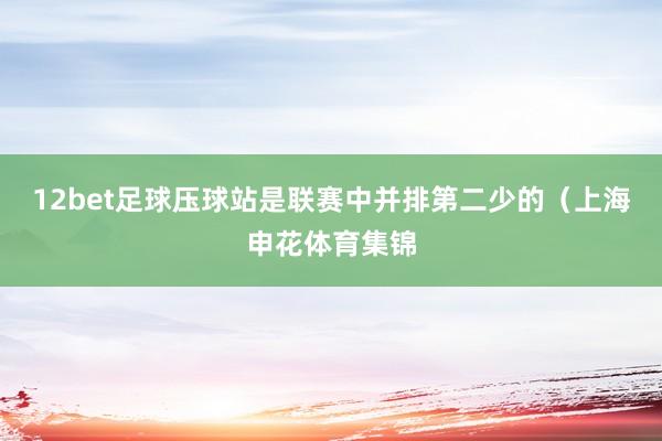 12bet足球压球站是联赛中并排第二少的（上海申花体育集锦